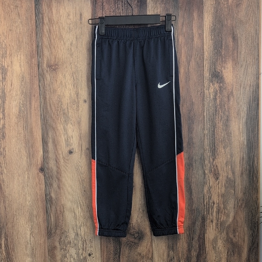 Nike Kids Navy Athletic Jogger Track Pants 7/L